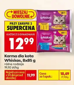 Biedronka Karma dla kota różne rodzaje oferta