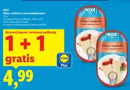 Lidl Filety z makreli w sosie pomidorowym oferta