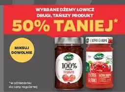 Netto Dżem extra gładki truskawkowy Łowicz 100% Z Owoców oferta