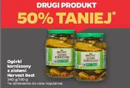 Netto Ogórki korniszony z ziołami Harvest Best oferta