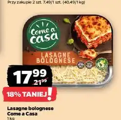 Netto Lasagne bolognese Come A Casa oferta