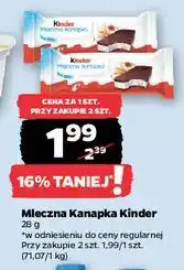 Netto Baton Kinder Mleczna Kanapka oferta