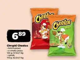 Netto Chrupki spirals ser z ketchupem Cheetos oferta