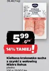 Netto Kiełbasa krakowska sucha Mistrz Rohus oferta
