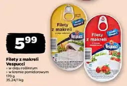 Netto Filety z makreli w oleju Vespucci oferta