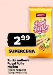 Netto Rurki waniliowe Mulino oferta