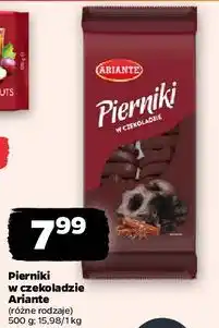 Netto Pierniki w czekoladzie deserowej Ariante oferta