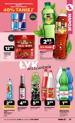Netto Ice tea green Adventure oferta