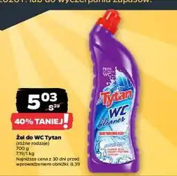 Netto Płyn do wc niebieski Tytan Wc oferta