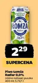 Netto Piwo Łomża Radler 0.0% Cytryna-Limonka oferta