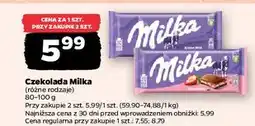 Netto Czekolada truskawkowa Milka oferta