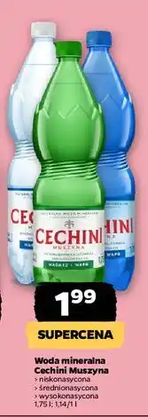 Netto Woda wysokonasycona Muszyna Cechini oferta