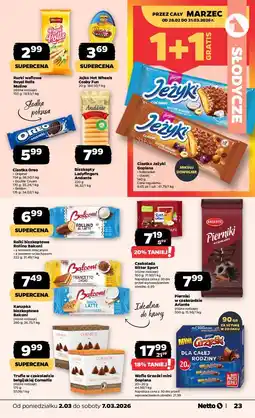 Netto Ciastka classic Jeżyki oferta