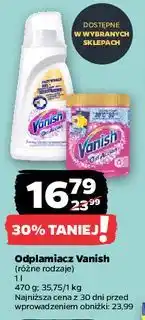 Netto Odplamiacz w proszku extra Vanish Oxi Action oferta