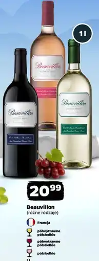Netto Wino Beauvillon (różne rodzaje) oferta