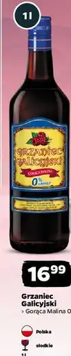 Netto Grzaniec Galicyjski Gorąca Malina 0,0% oferta