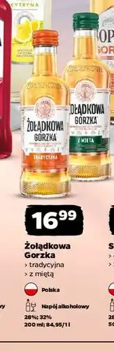 Netto Wódka Żołądkowa Gorzka Z Miętą oferta