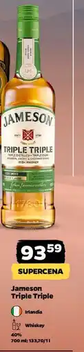 Netto Whiskey Jameson Triple Triple oferta