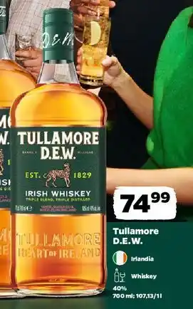 Netto Whiskey Tullamore D.E.W oferta