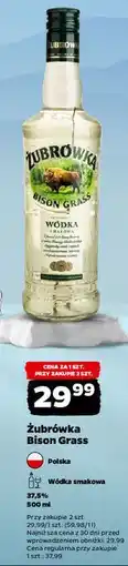 Netto Żubrówka Bison Grass oferta