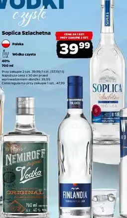 Netto Wódka Soplica Szlachetna oferta