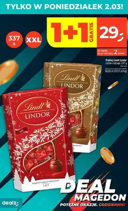 Dealz Bombonierka assorted cornet Lindt Lindor oferta