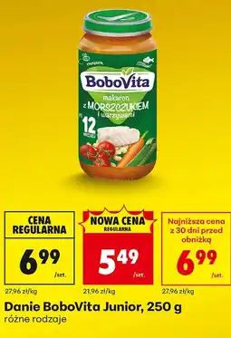 Biedronka Danie BoboVita Junior oferta