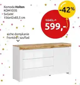 Black Red White komoda Holten oferta