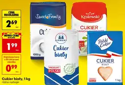 Biedronka Cukier biały, 1 kg różne rodzaje oferta