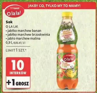 Sok jabłko-marchew-malina O La La!