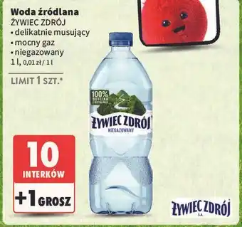 Woda delikatnie musująca Żywiec Zdrój
