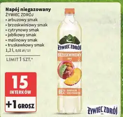 Intermarche Woda truskawkowa Żywiec Zdrój Z Nutą oferta
