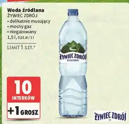 Intermarche Woda niegazowana Żywiec Zdrój oferta