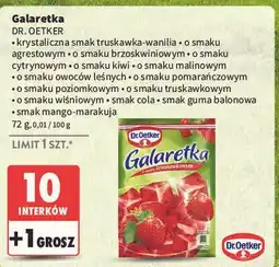 Intermarche Galaletka poziomka Dr. Oetker oferta