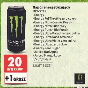 Napój energetyczny mango loco Monster Energy Juiced