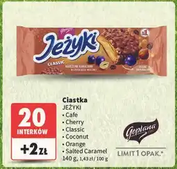 Intermarche Ciastka pomarańczowe Jeżyki oferta