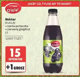 Intermarche Nektar czerwony grejpfrut O La La! oferta