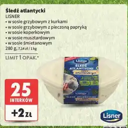 Intermarche Filety śledziowe w sosie śmietanowym Lisner oferta