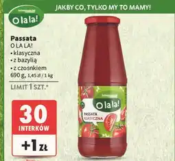 Intermarche Passata z bazylią O La La! oferta