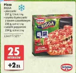 Intermarche Pizza pepperoni Dr. Oetker Rigga oferta