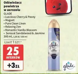 Intermarche Odświeżacz powietrza sensual sandalwood & jasmine Glade By Brise oferta