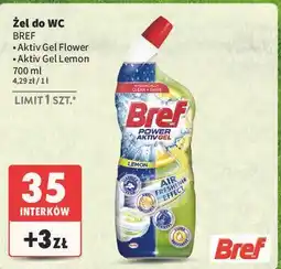 Intermarche Żel do wc flower Bref Power Aktiv Gel oferta