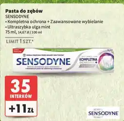 Intermarche Pasta do zębów mint Sensodyne Ultraszybka Ulga oferta