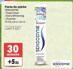 Intermarche Pasta do zębów Sensodyne Fluoride oferta