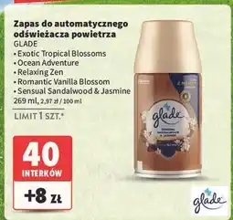 Intermarche Zapas sensual sandalwood & jasmine Glade By Brise Automatic Spray oferta