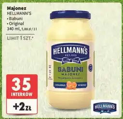 Intermarche Majonez oryginalny Hellmann's oferta