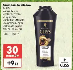 Intermarche Szampon do włosów Gliss Kur Liquid Silk Gloss oferta