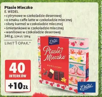 Czekoladki waniliowe E. Wedel Ptasie Mleczko