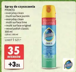 Intermarche Spray do mebli classic Pronto Wood Polish oferta