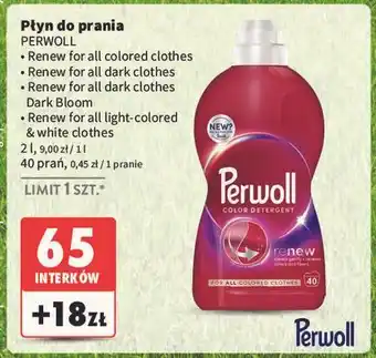 Płyn do prania light Perwoll Renew Color